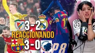 REACCIÓN DE UN HINCHA al Benfica vs Real Madrid 4 2 y Barcelona vs Copenhague 4 1 *EL PEOR RIDICULO*