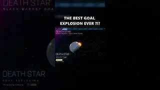 IS THIS THE BEST GOAL EXPLOSION EVER ?!?!  DEATH STAR BLACK MARKET GOAL EXPLOSION in ROCKET LEAGUE