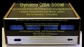 Dynaco Audiophile Discrete Analog Component Four-Channel QSA 300M Detailed view