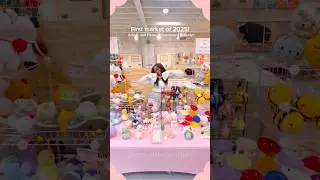 ✨1st market of 2025!✨ #amigurumi #cute #marketday #marketprep #fleamarket #nycvlog #crocheting