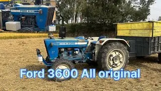 Ford 3600 all original tractor ￼in punjab 1 million views @Vellyvloger0 