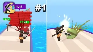 Alphabet Giant Rush - New Release - Hyper Hybrid Casual - Gameplay Walkthrough (iOS & Android)