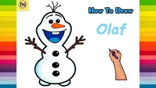 How To Draw Olaf From Disney Frozen