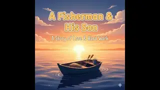 A Fisherman & His Son 🌊 | A Beautiful Story of Love, Hard Work & Hope | Kiddie World Wonders