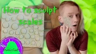How to Sculpt Scales || ArtDoll Tutorial