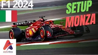 F1 2024, SETUP MONZA. 