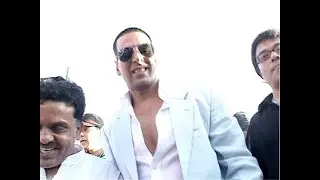Akshay Kumar public appearance at wrestling match old footage