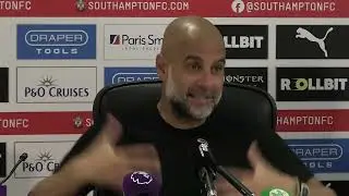 Southampton SO DEFENSIVE!   Pep Guardiola after Man City DROP points in crucial clash