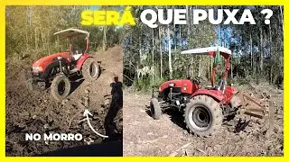 TRAMONTINI 5045 NO SUBSOLADOR 5 ASTES - ABRINDO LAVOURA DE EUCALIPTO !