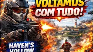 VOLTAMOS COM TUDO no WARZONE  – Primeira partida em Haven’s Hollow!
