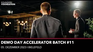 Demo Day Accelerator Batch #11 I Founders Foundation