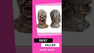 Terrifying Mummy Zombie Latex Mask &ndash; Realistic Halloween Costume Mask for Spooky Fun