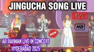 A R Rahman JINGUCHA  Song Thug Life LIVE in Concert Hyderabad Ramoji Film City Wonderment Tour