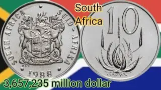 1988 South Africa 10 Cents Coin Worth $3,657,235?  Truth Revealed