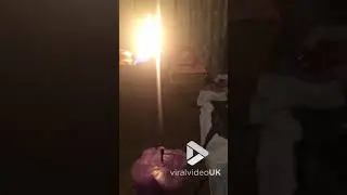 Relighting a candle with smoke
