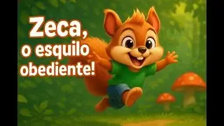 Zeca, o Esquilo Obediente: Hist&oacute;ria B&iacute;blica para Crian&ccedil;as | Li&ccedil;&atilde;o de Prov&eacute;rbios 4:13