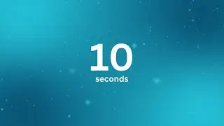 10 Second Timer ⏱️ | Silent Countdown with End Beep