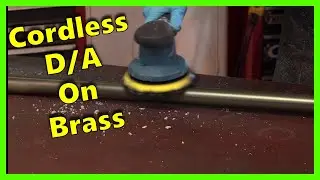 Can my New SmartSaker D.A Sander / Polisher  Polish a 10 foot Long Brass Rod?