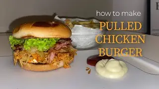 Pulled Chicken Burger &ndash; Juicy Pulled Chicken in Just 30 Minutes!
