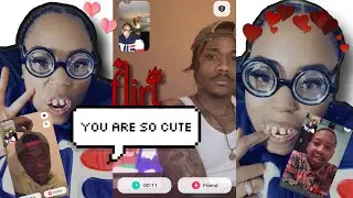 FLIRTING WITH GUYS ON YEE\MONKEY APP !!