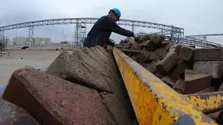 TIME LAPSE VIDEO Tiger Stone Bestratingsmachine