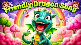 🟢 Friendly Dragon Song 🐉✨ | Fun Kids Cartoon & Sing-Along Nursery Rhyme