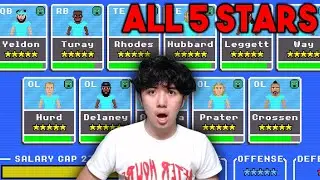 Can I BEAT Retro Bowl With A 5 STAR OFFENSE? (EXTREME)