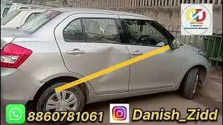 Swift Desire Paintless Door Dry Denting || Dent Removal At Dehli Govindpuri Metro Station #cardenter