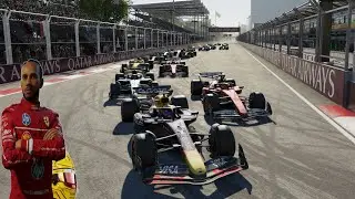 F1 25 LEWIS HAMILTON Road to 8th Title Episode 17 AZERBAIJAN / LERLERC VS HAMILTON FOR WIN