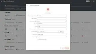 Create a Visualization in Oracle Analytics Using a Dataset from an Oracle Database Connection