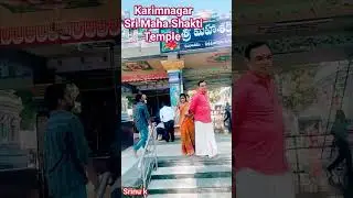 Sri Maha Shakti Temple at Karimnagar 🙏#devotionalsongs