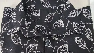Shirt Collar Cutting And Stitching/Very Easy Tutorial 