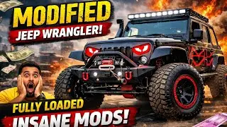 This Jeep Wrangler Mod Will Shock You 😱 Extreme Off-Road Build! #JeepWrangler #CarMods #OffRoad #4x4
