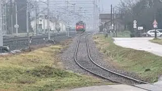 THM TC TRANS 27 - Lokomotiva UČKA H - THM TC ulazi u Zapre&scaron;ić.HR/CRO.