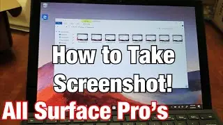 Все профессионалы Surface: как сделать снимок экрана (Print Screen, Screen Capture)