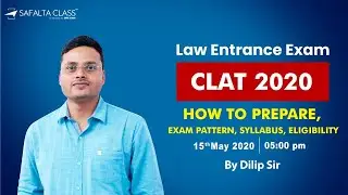 CLAT 2020 Exam Details | Exam Pattern, Syllabus, Eligibility | Everything About Law Entrance&nbsp;Exam
