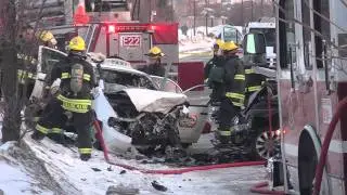 Two car crash in Lindenwoods