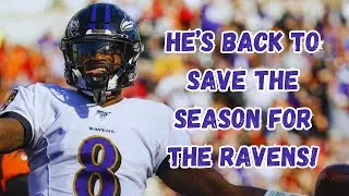 Can Lamar Save The Season?! - NFL Week 8 Preview