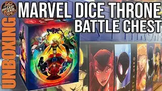 Unboxing Marvel Dice Throne Battle Chest - Dice throwing Battler