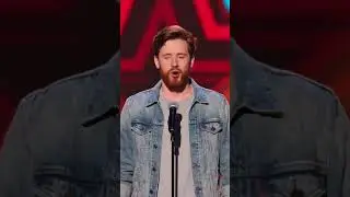 A street singer unexpectedly became famous because of a song.  #agt #talentshow