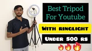 Best tripod for youTube under 500 rs 🤯🔥 | tripod stand for mobile | #shravansutharvlog
