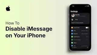 How to Disable iMessage on Your iPhone