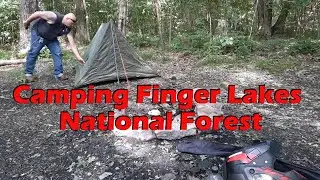 Cayuga Lake Scenic Byway Part II - Camping Finger Lakes National Forest.