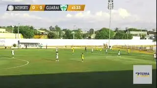 Gols da vit&oacute;ria do Sport Club Guara&iacute; contra o Interporto, na primeira partida das quartas de finais.