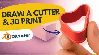 Make This Cookie & Clay Cutter in Blender | Beginner Tutorial