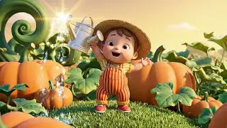 Toca Life Baby Farmer Watered the Giant Pumpkin | Nursery Rhymes for Kids & Baby Songs