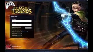 League of Legends Login Ezreal