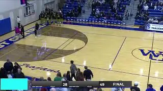 West Central High School vs Groton High School Womens Varsity Basketball