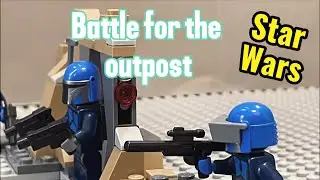 Battle for the outpost #lego #ww2 #starwars #legostarwars 