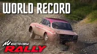 [Assetto Corsa Rally] World Record / Alfa Romeo GTA 1300 Junior - Gravel Test 1 [RTX5090] [4K UHD]